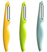 Vegetable Peeler by PNEATDEZ, Potato Peeler for Kitchen Stainless Steel Dual Blade, Swivel Peeler...