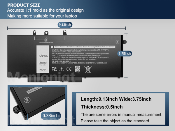 68wh gjknx battery