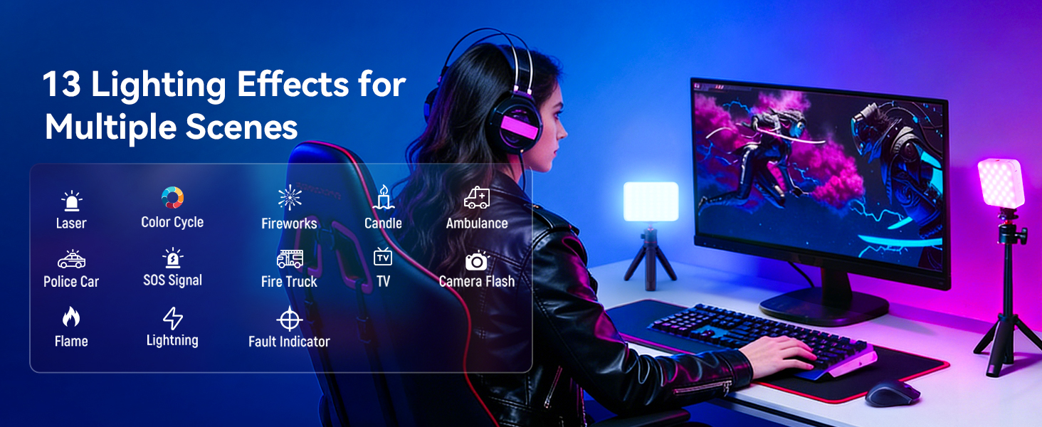 RGB Video Light