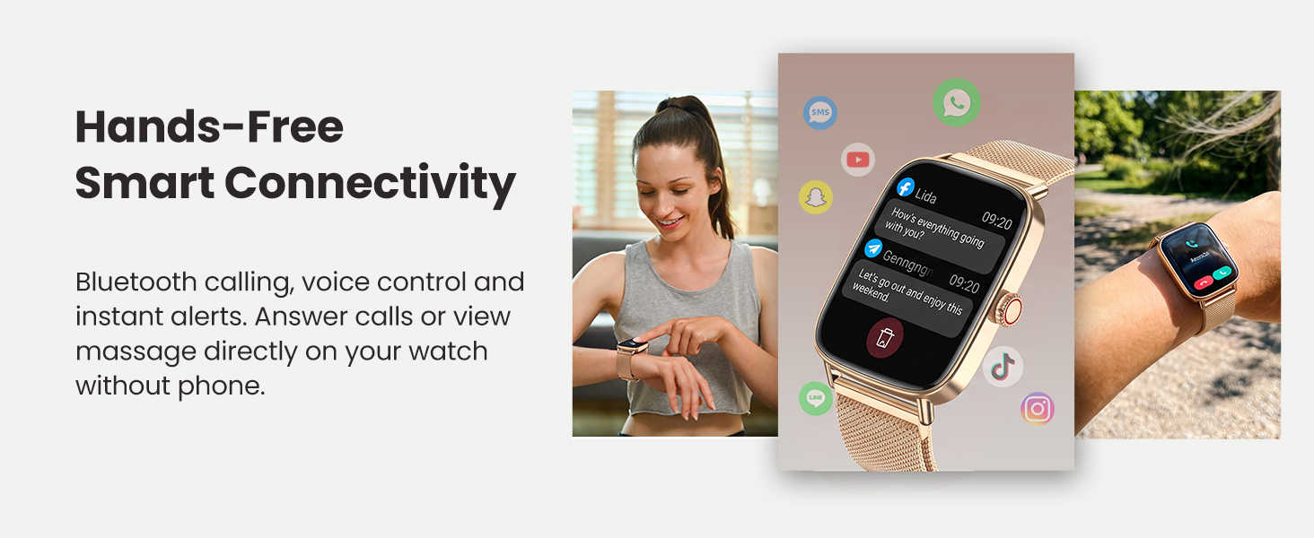 Smart Watch for Women Men