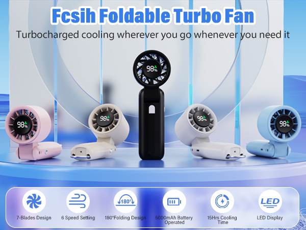 Handheld Portable Fan