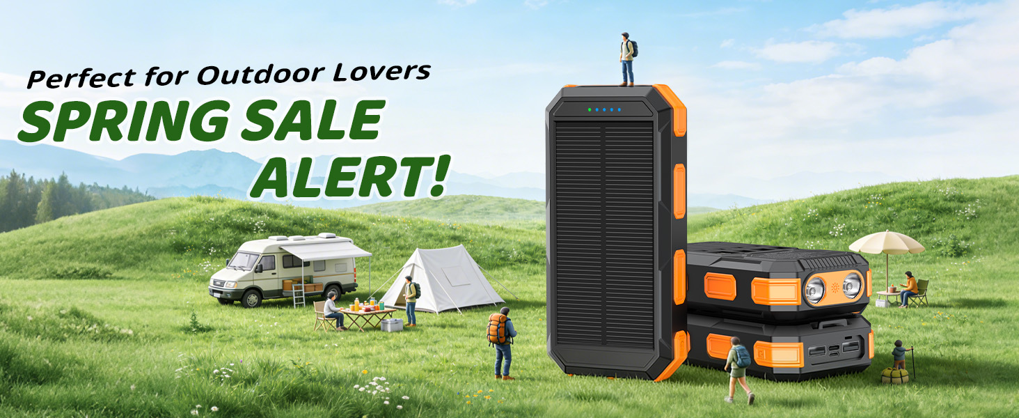 solar charger 20000mAh