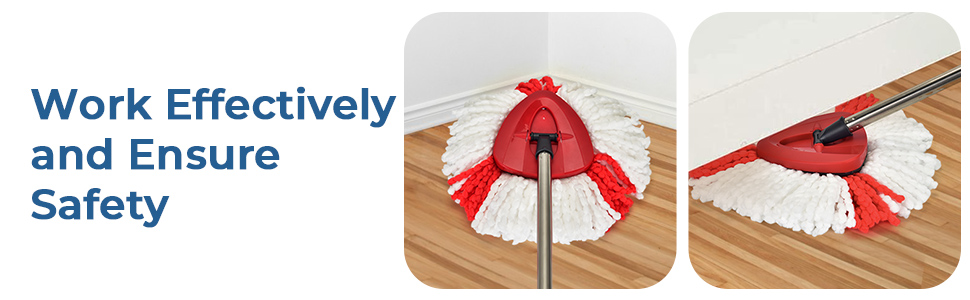 streak-free microfiber mops