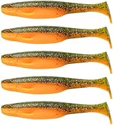 6th Sense Fishing Whale Swimbait - Soft Plastic Lure with Beefy Profile, Keel-Style Belly, and Re...