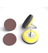 Tigbrother Drill Sanding Attachment, 2 Pack 3-Inch Hook and Loop Sanding Pad with 1/4
