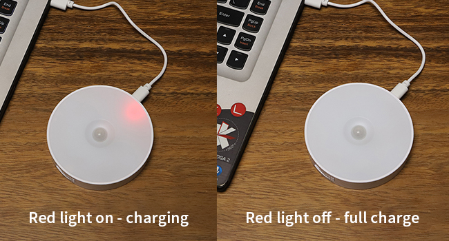 rechargeable motion light