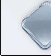 MIRRORVANA Small Compact 15X Magnifying Mirror for Travel - Handheld, Foldable Lightweight