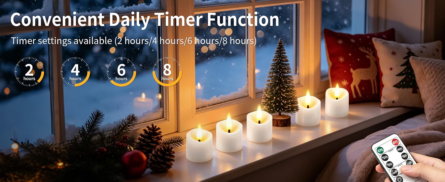 Convenient Daily Timer Function