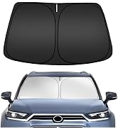 ARISMOTOR Windshield Sun Shade for Toyota Highlander (L LE XLE Limited Platinum) 2020-2025, Custo...