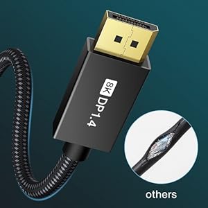 display port cable 1.4+