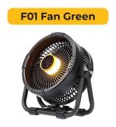 Camping fan green