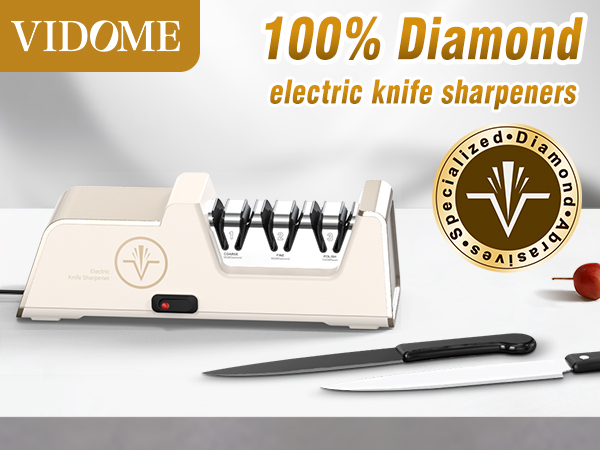 Electric knife sharpener