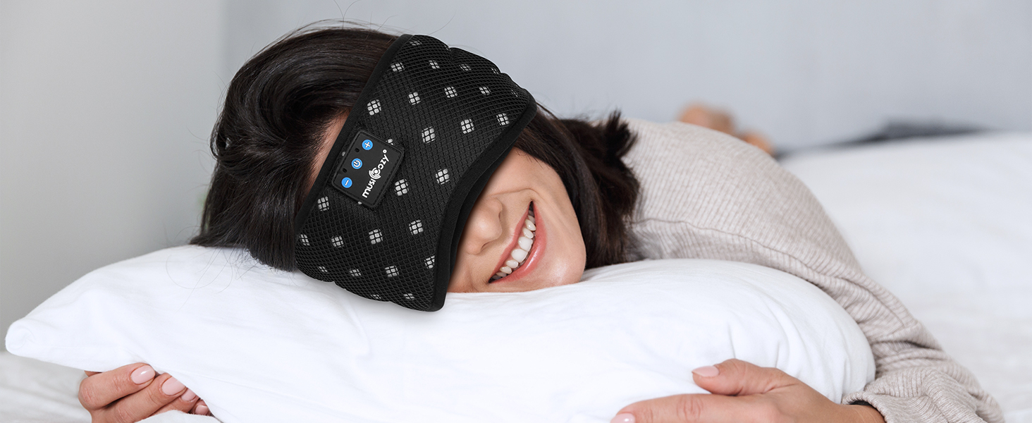 Sleep headphones Bluetooth Mesh Mask
