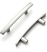 Ravinte 10 Pack Cabinet Handles Brushed Nickel Cabinet Pulls Kitchen Cabinet Handles,Curved Drawe...