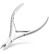 Makartt Cuticle Nipper, Full Jaw Sharp Nail Trimmer Cutter for Care &amp; Prep, Manicure Kit for Home...