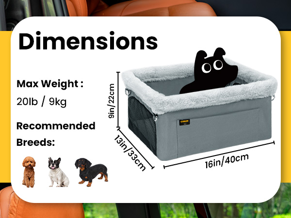 car seat for dogs dog carseat dog seat for car pet car seat dog booster car seat dog car bed