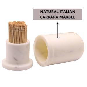 Marble Tooth Pick Holder
