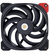 InWin DN120PRO PWM, 120mm Premium Quiet Fan, Pro Grade Static Pressure Fan, Three-Phase Motor, Me...