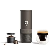 OutIn Mino Portable Electric Espresso Machine, Mini Camping Coffee Maker for Travel, Pocket Sized...