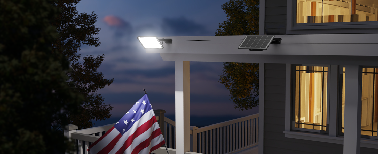 solar spot lights for flag ?????