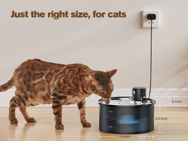 battery water bowl for pets battery water dispenser for cats