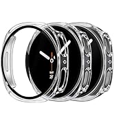 DaQin 3 Pack Cases for Samsung Galaxy Watch 8 Screen Protector 44mm, Full Protection Hard PC Case...