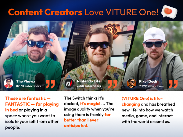 VITURE One XR/AR Smart Glasses