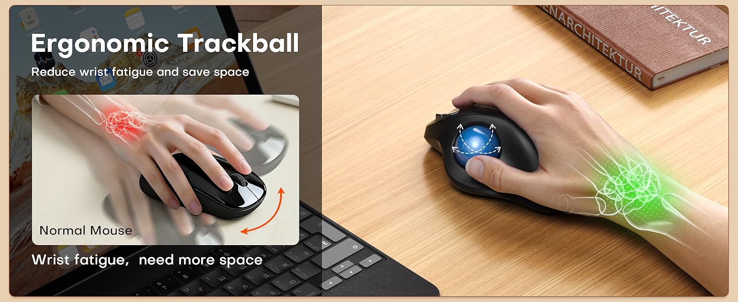 Ergonomic Trackball