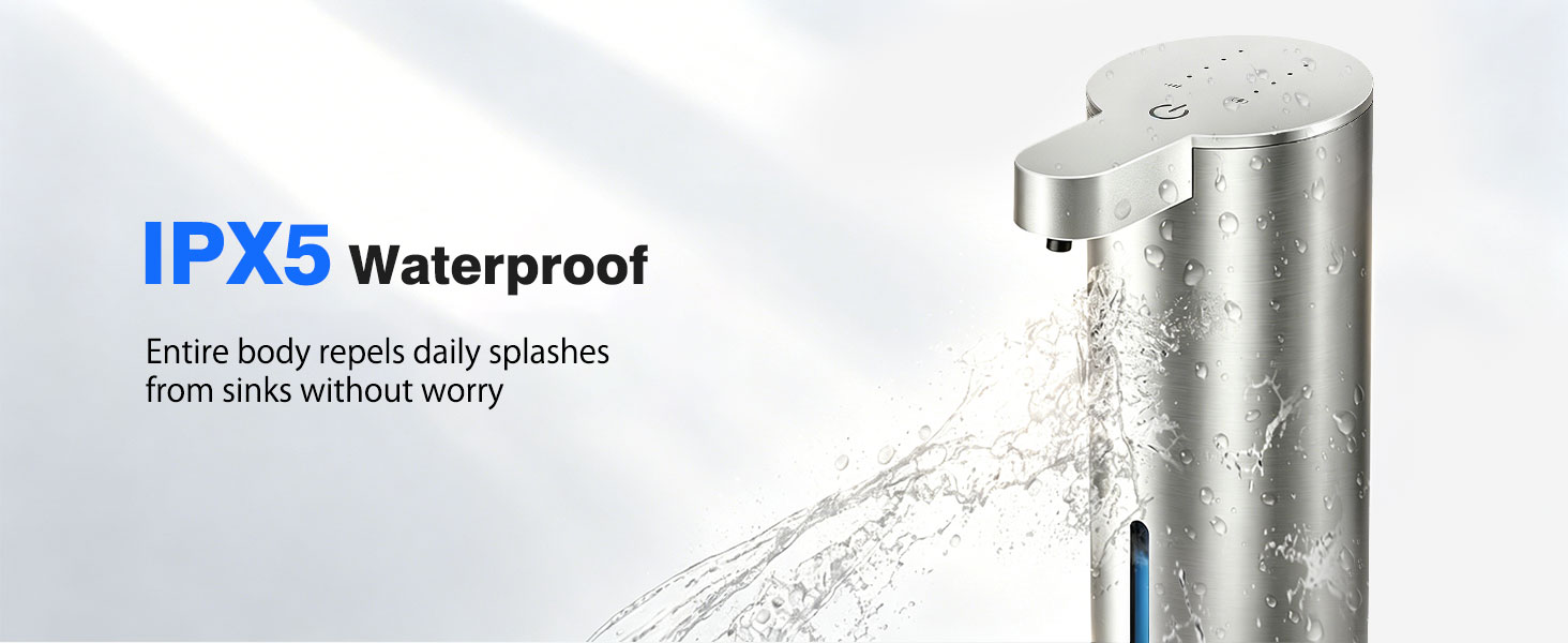 IPX5 Waterproof