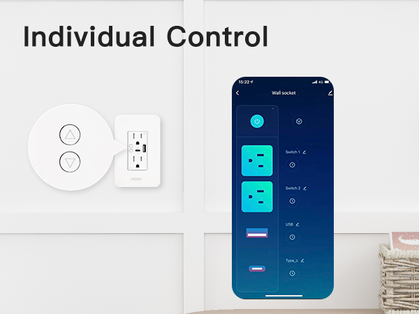 smart In-wall outlet