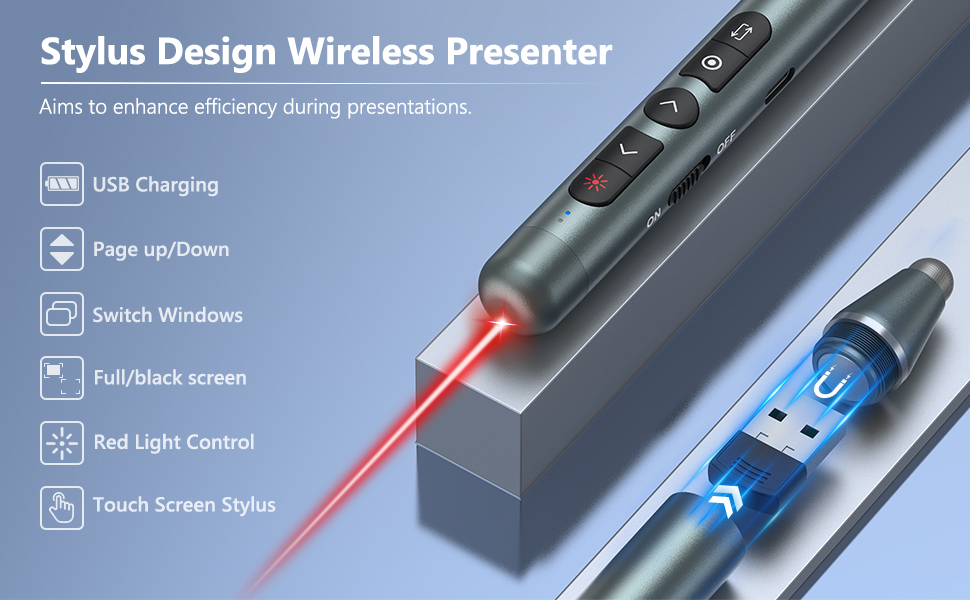 Stylus Design Wireless Presenter