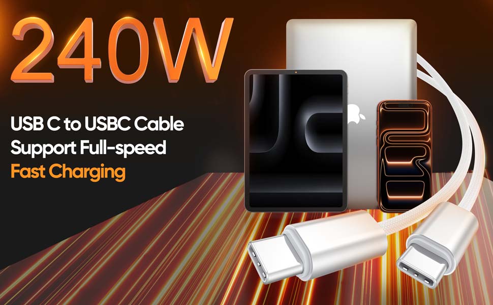 usb c charging cable 6ft