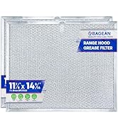 Range Hood Filter Replacement 14.3" x 11.8" for BPS1FA30 Broan Range Hood Filter - Aluminum Mesh ...