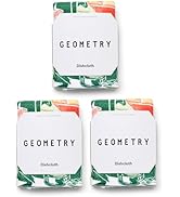 GEOMETRY Dishcloth – Spring &amp; Summer Collection – Quick-Dry, Ultra-Absorbent, Reusable Microfiber...