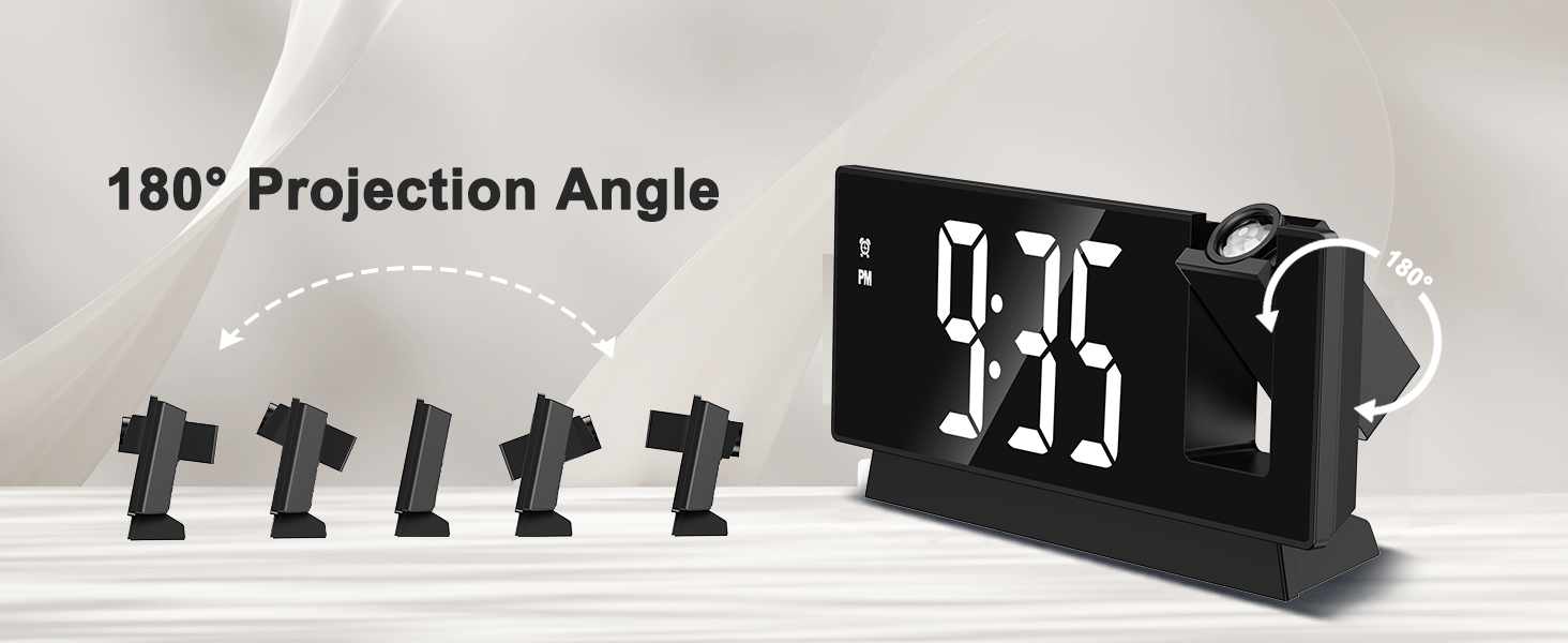 Projection Alarm Clock