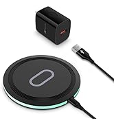 15W Samsung Wireless Charger Pad Fast Charging Station for Samsung Galaxy Z Flip 5/4,Z Fold 5/4,S...
