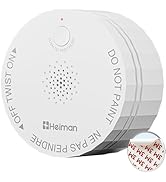 Heiman Smoke Detector, Photoelectric Fire Alarm, 10-Year Battery Powered Smoke Alarms for Home, U...