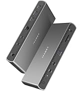 iVANKY Thunderbolt 5 Dock FusionDock Pro 3 Docking Station 11-in-1 Hub Single 8K, Dual 6K@60Hz fo...