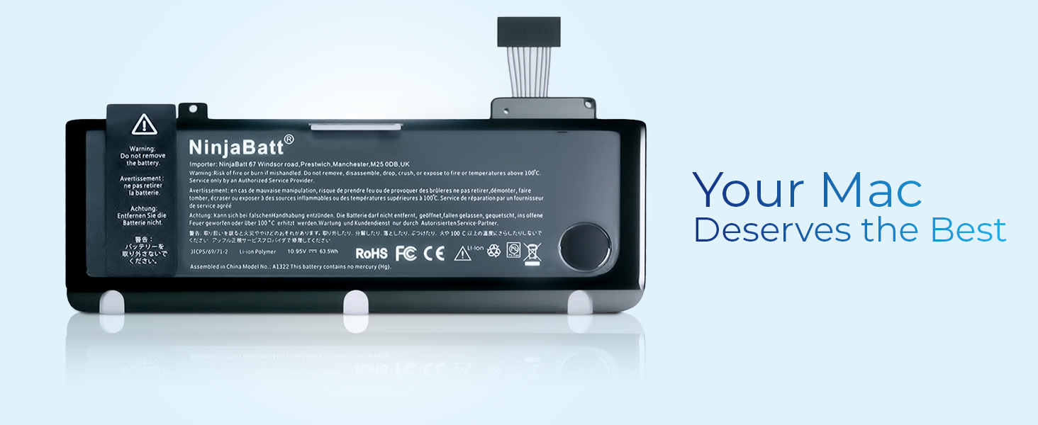 B09HSHMBP1 Battery for Macbook 13