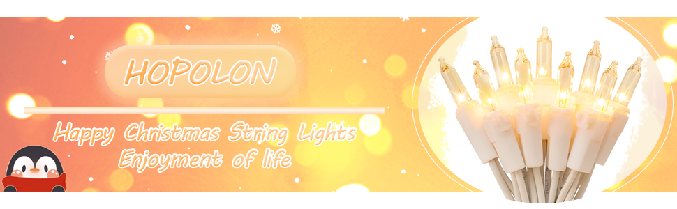 white christmas lights