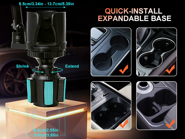 Car magnetic phone holder