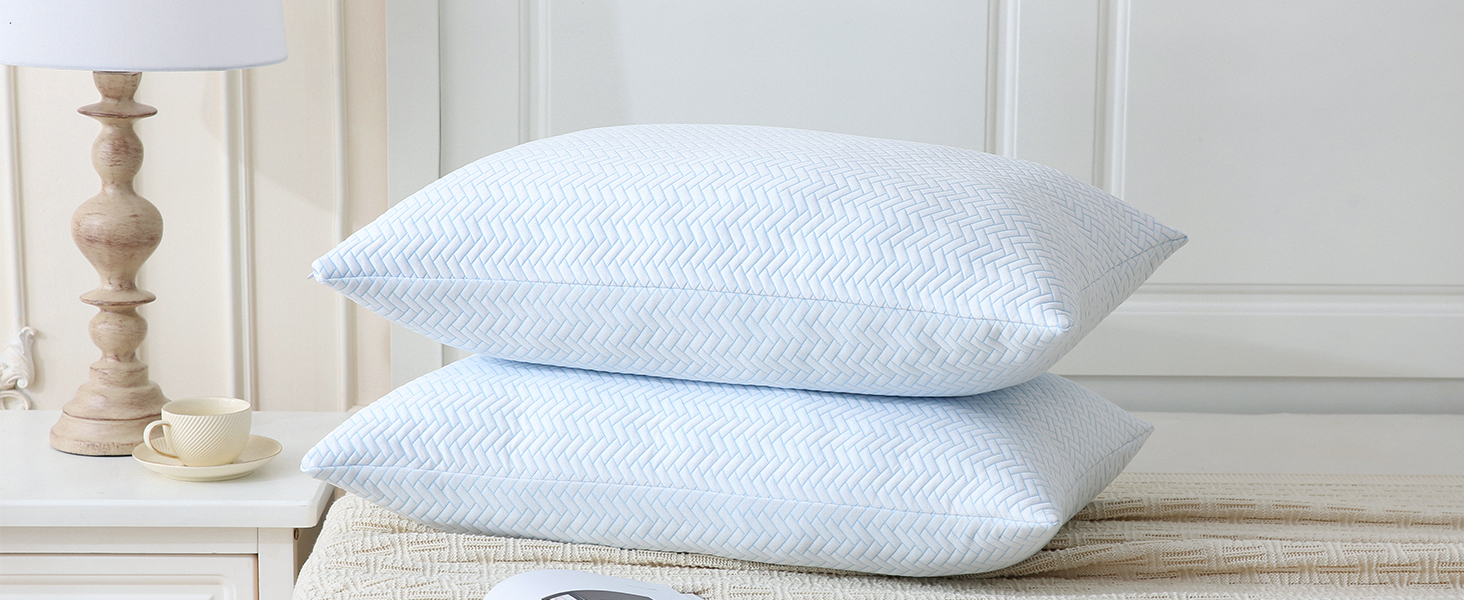 cooling memory foam pillow cooling body pillow
