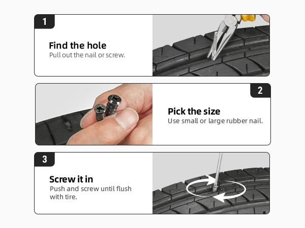 tire plugs screw type