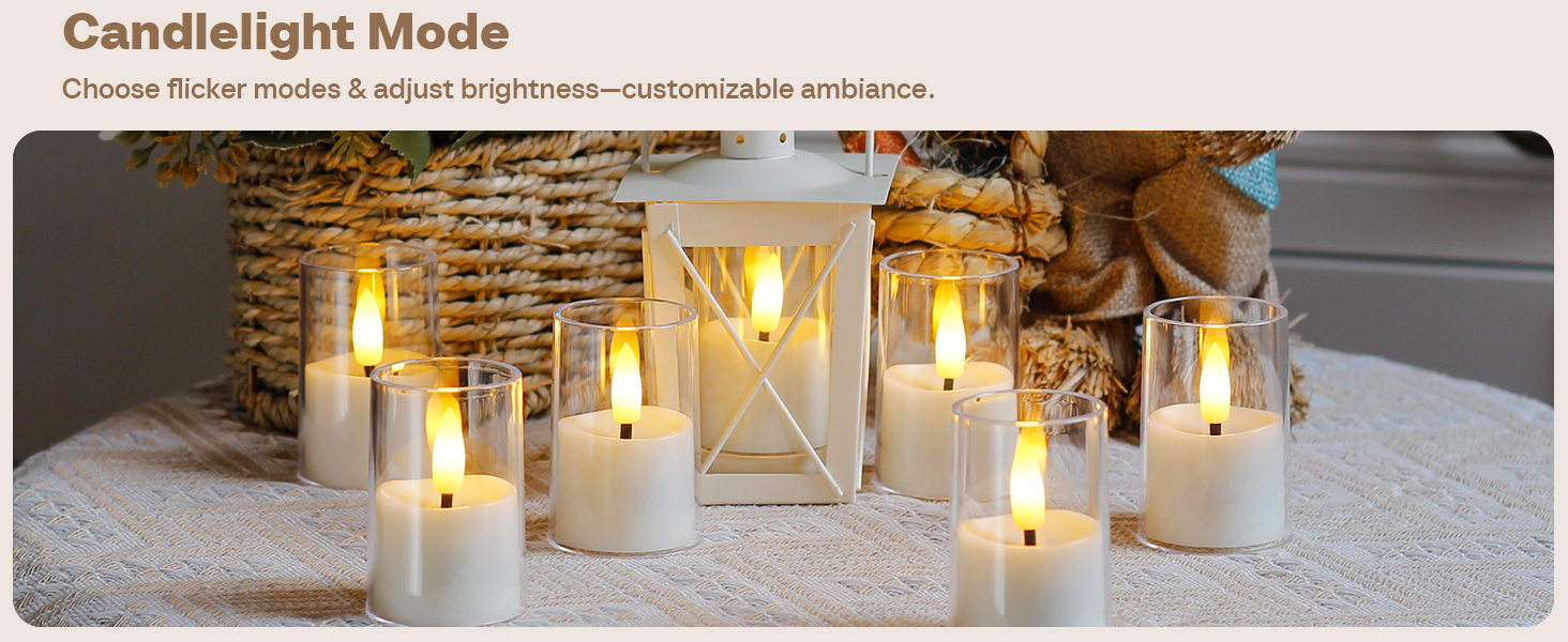 flameless tea light candles