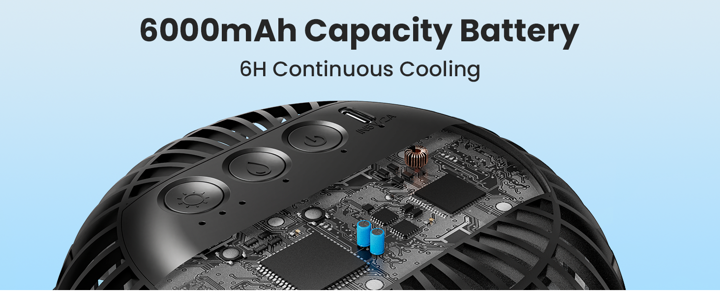 Misting stroller fan