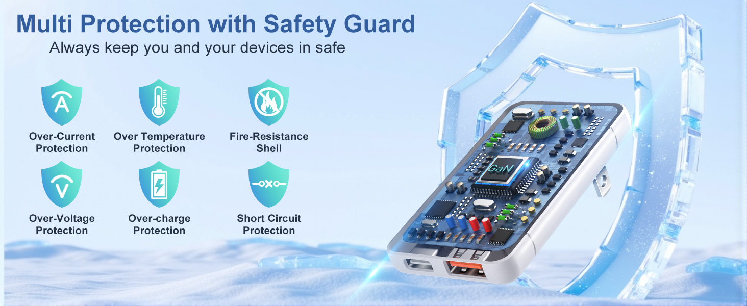 safe reliable usb c fast charger block
