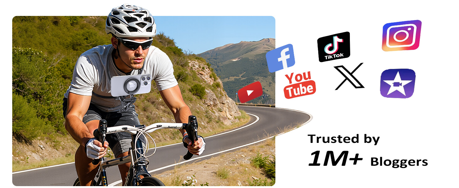 magnetic phone mount neck