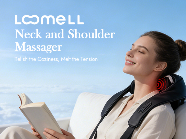 Cordless Neck and Shoulder Massager with Heat