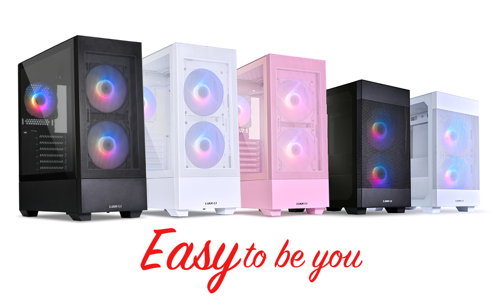 There are 4 new models for the LANCOOL 205 series - 205 ATX MESH C and 205M micro ATX MESH