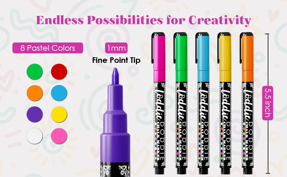 chalk markers